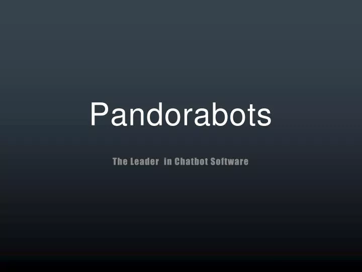 pandorabots