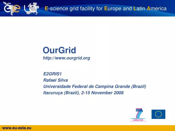 ourgrid http www ourgrid org