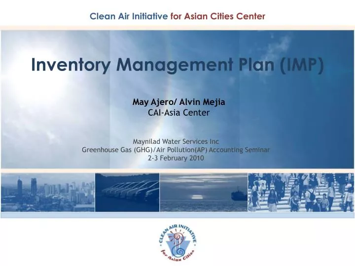 inventory management plan imp
