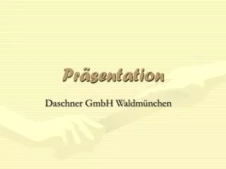 pr sentation