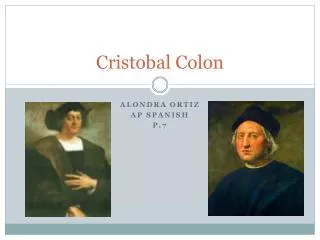 cristobal colon
