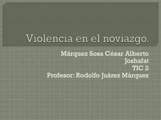 violencia en el noviazgo