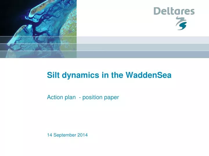 silt dynamics in the waddensea