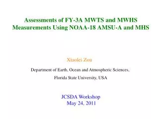 Assessments of FY-3A MWTS and MWHS Measurements Using NOAA-18 AMSU-A and MHS