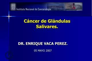 c ncer de gl ndulas salivares
