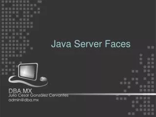 java server faces