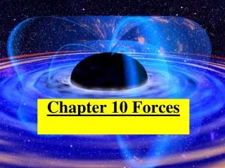 Chapter 10 Forces