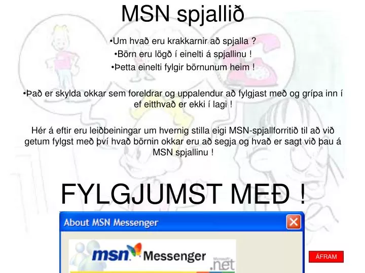 msn spjalli