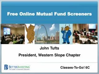 Free Online Mutual Fund Screeners