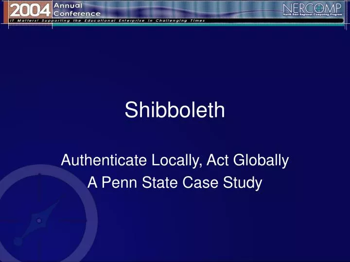 shibboleth