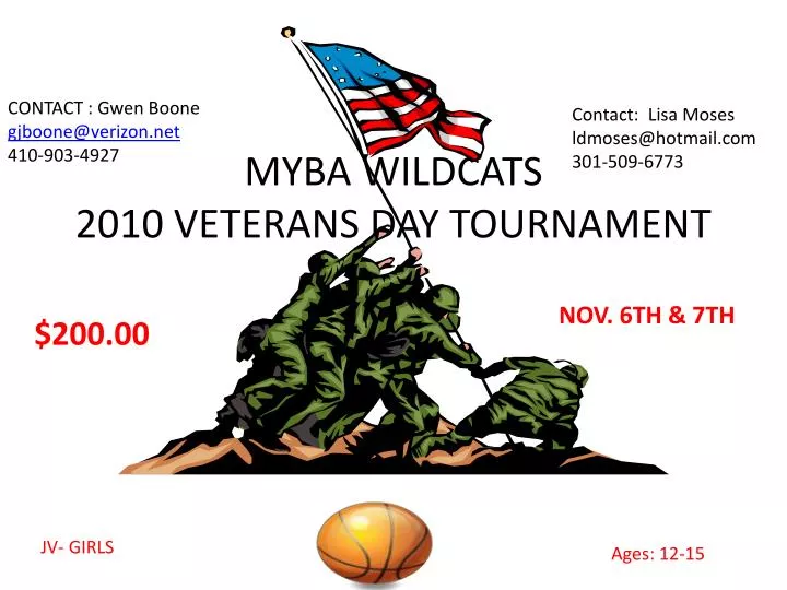 myba wildcats 2010 veterans day tournament