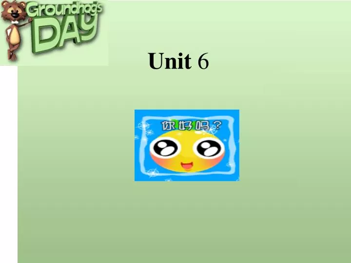 unit 6