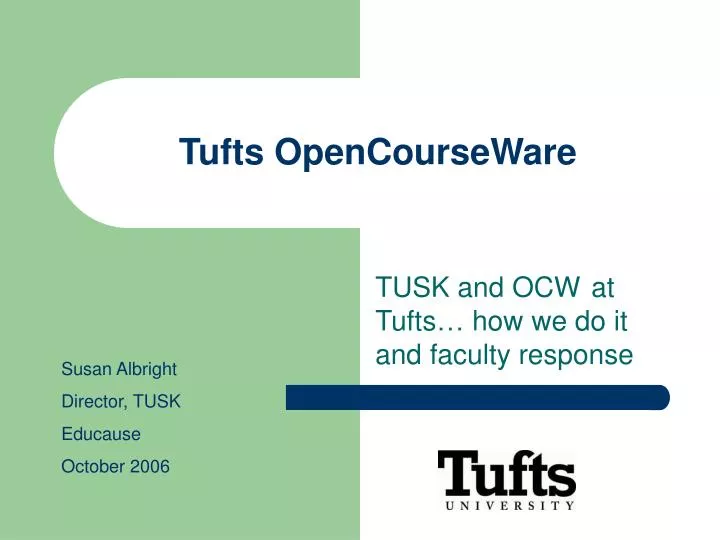 tufts opencourseware