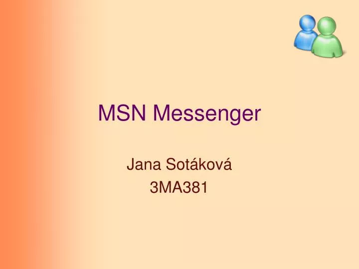 msn messenger
