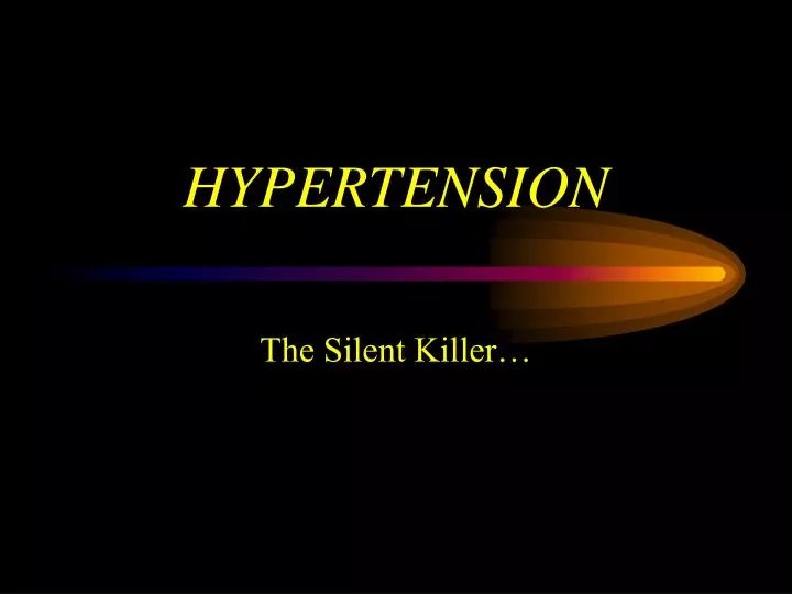 hypertension