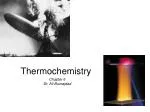 Thermochemistry - slide 1
