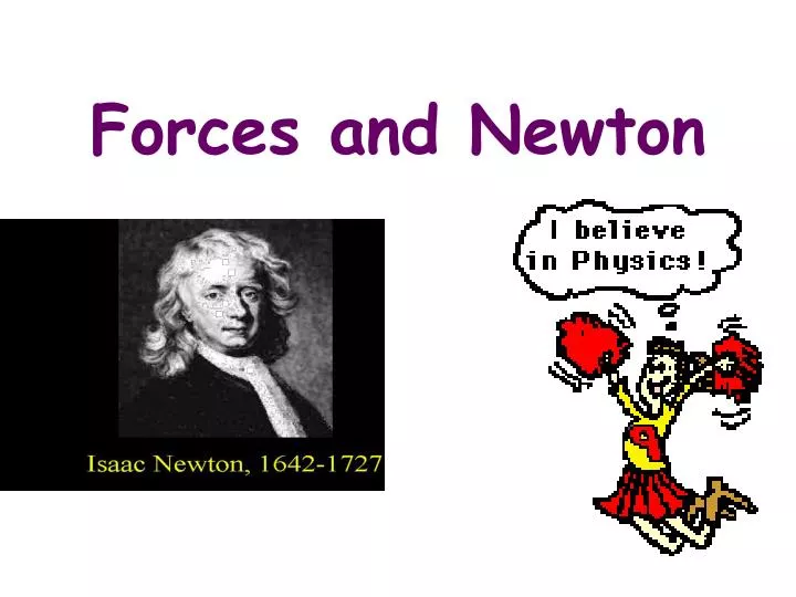 forces and newton
