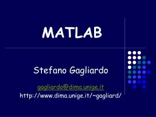 matlab