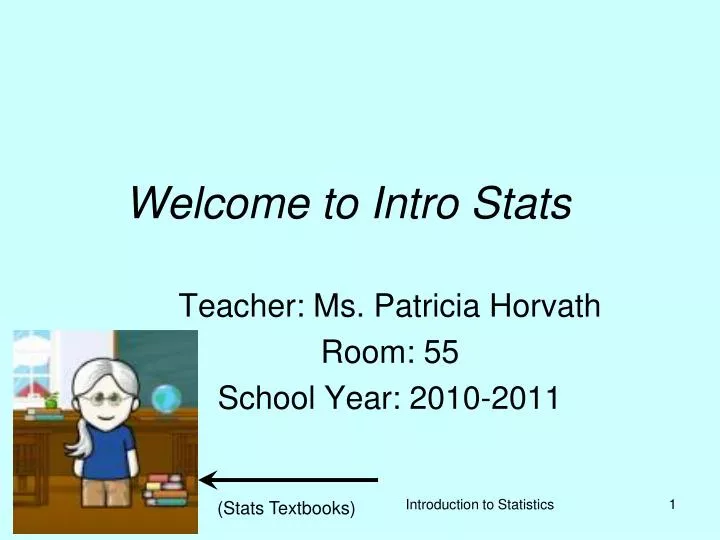 welcome to intro stats