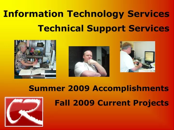 information technology services technical support services