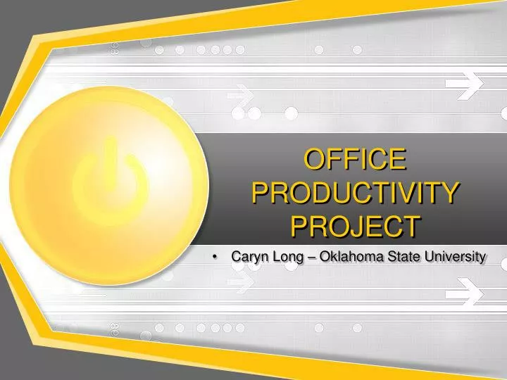 office productivity project