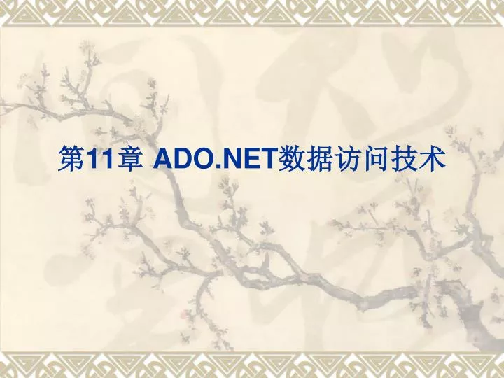 11 ado net