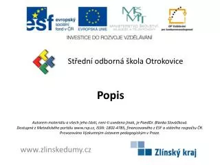 popis