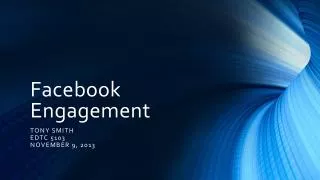 Facebook Engagement