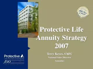 Protective Life Annuity Strategy 2007