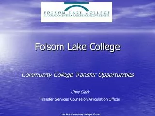 Folsom Lake College