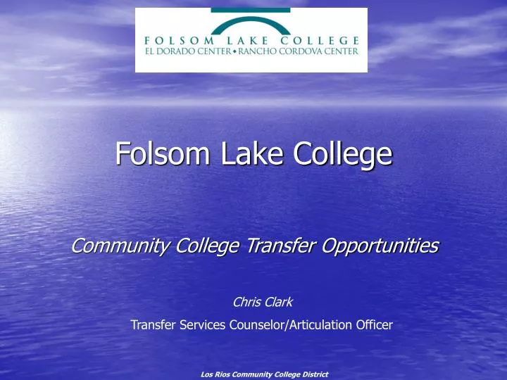 folsom lake college