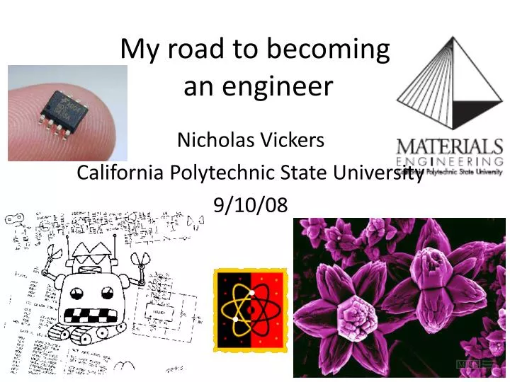 my road to becoming an engineer