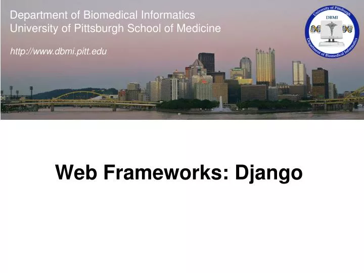 web frameworks django