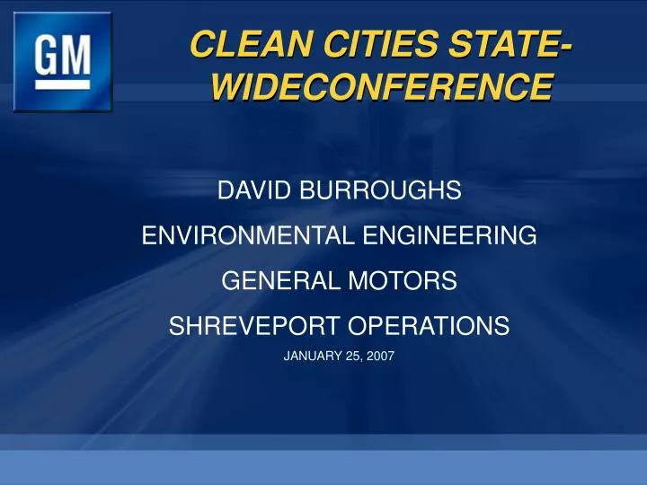clean cities state wideconference