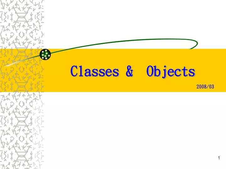 classes objects