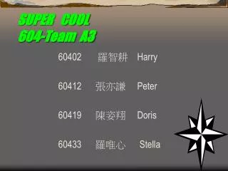 SUPER COOL 604-Team A3