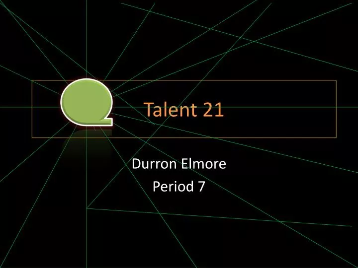 talent 21