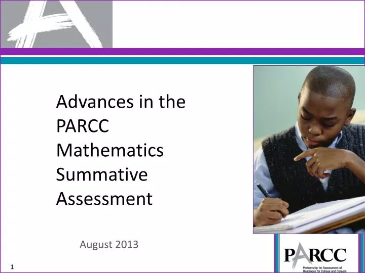advances in the parcc mathematics summative assessment