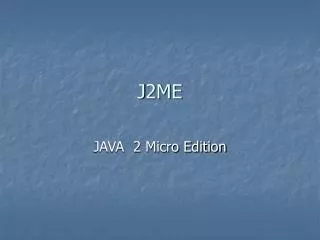 J2ME