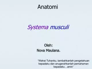 oleh nova maulana