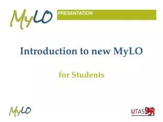 Introduction to new MyLO