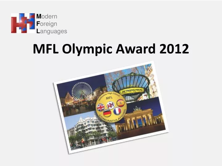 mfl olympic award 2012