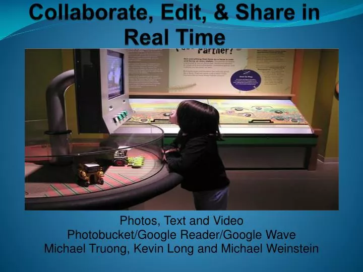 collaborate edit share in real time