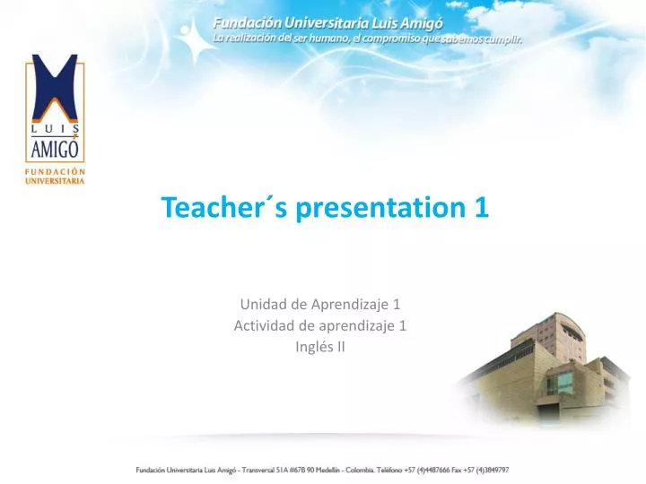 teacher s presentation 1