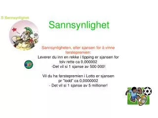 sannsynlighet