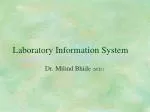 Laboratory Information System - slide 1