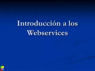 introducci n a los webservices