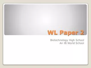 WL Paper 2