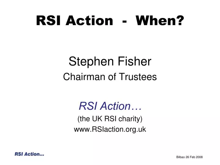 rsi action when