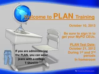 Welcome to PLAN Training